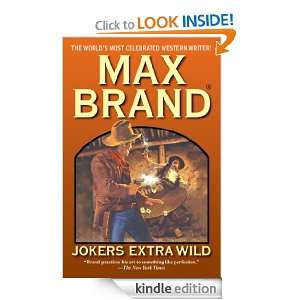 Jokers Extra Wild Max Brand  Kindle Store