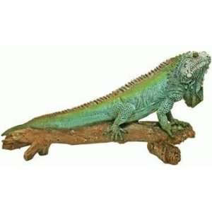  Life Like Stretched Lizard Iguana Figurine Statue, 8 inch 