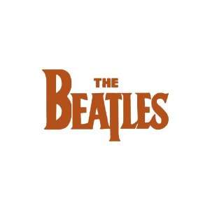  Beatles medium 7 Tall NUT BROWN vinyl window decal 