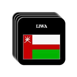  Oman   LIWA Set of 4 Mini Mousepad Coasters Everything 