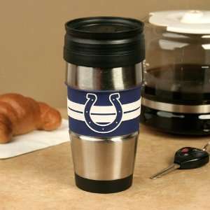  Indianapolis Colts Stainless Steel & PVC Travel Tumbler 
