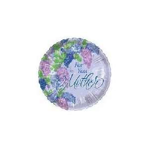  18 For You Mother Lilac Flowers   Mylar Balloon Foil 