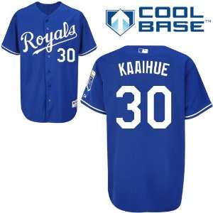  Kila Kaaihue Kansas City Royals Authentic Alternate Royal 