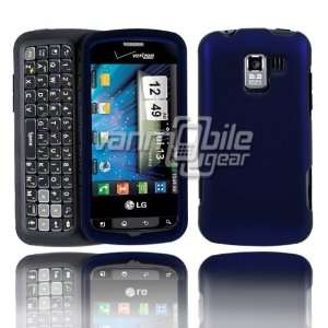 VMG LG Enlighten Hard Case Cover 3 Item Combo   BLUE Hard 2 Pc Plastic 