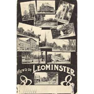   Vintage Postcard Views of Leominster Massachusetts 