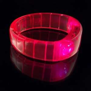  Pink Fashion LED Light Up Bracelet Toys & Games