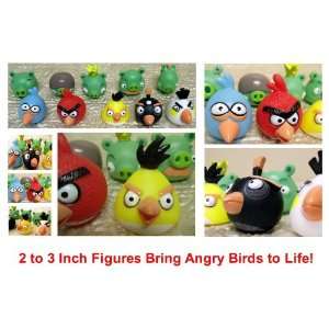  10 Angry Bird and Pigs Bath Figure Tumblers Toys & Games