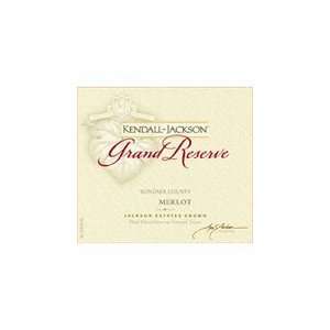  2007 Kendall Jackson Grand Reserve Merlot 750ml Grocery 