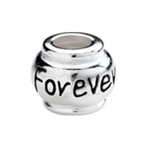   Kera Sterling Silver Forever Expression Bead Kera Beads Jewelry