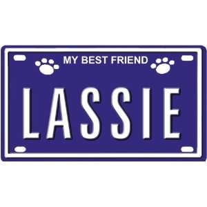  LASSIE Dog Name Plate for Dog House. Over 400 Names 