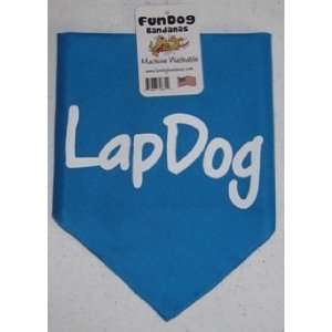  LapDog Bandana, Turquoise  1 size fits most (22x22x31 