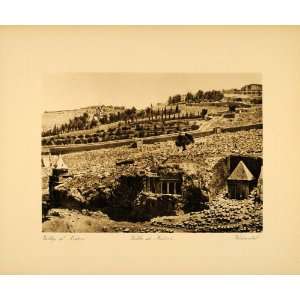  1920 Jerusalem Kidron Valley Tombs Lehnert & Landrock 
