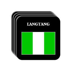  Nigeria   LANGTANG Set of 4 Mini Mousepad Coasters 