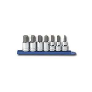  KD Tools KDT80720 7 Piece 3/8 and 1/2 Drive Metric Hex 