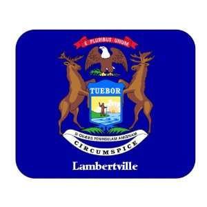  US State Flag   Lambertville, Michigan (MI) Mouse Pad 