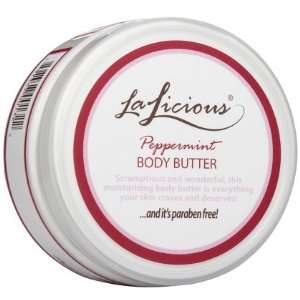  LaLicious Peppermint Body Butter 7.3 oz (Quantity of 2 