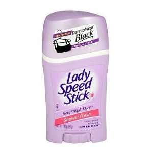 Lady Speed Stick Anti Perspirant & Deodorant, Invisible Dry, SHOWER 