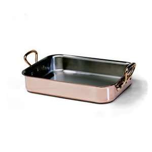 World Cuisine Copper Roasting Pan, 15 3/4 x 11 7/8 [World Cuisine 