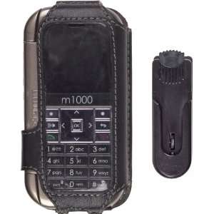   Solutions Leather Case for Kyocera M1000 Cell Phones & Accessories