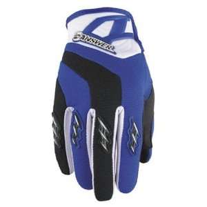  ANSWER RACING YOUTH SYNCRON GLOVE MD BLUE Sports 