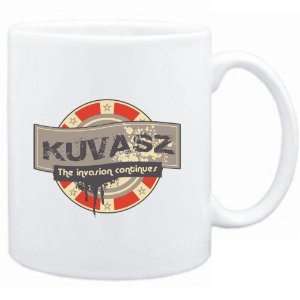    Mug White  Kuvasz THE INVASION CONTINUES  Dogs
