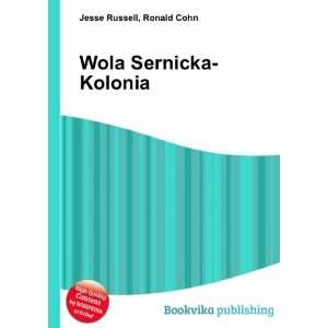  Wola Sernicka Kolonia Ronald Cohn Jesse Russell Books