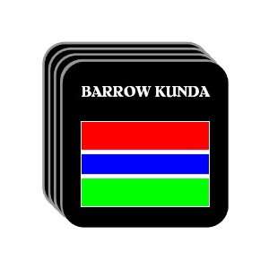  Gambia   BARROW KUNDA Set of 4 Mini Mousepad Coasters 