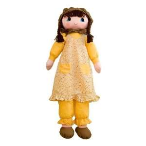  Kountry Kate 48 Rag Doll Yellow with Dots and Yellow 