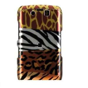 MIXED ANIMAL Hard Plastic Graphic Cover Case for Blackberry Storm 2 