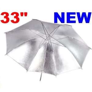 84cm 33 White / Silver Reflective Umbrella for Flash***SHIPS FROM 