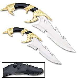  Robert Shiflett Blade of Woden Twin Fantasy Knife Set 