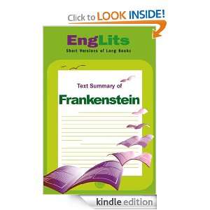 Start reading EngLits Frankenstein  