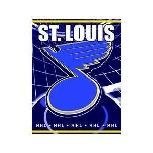 Northwest St. Louis Blues Acrylic Triple Woven Jaquard Throw  