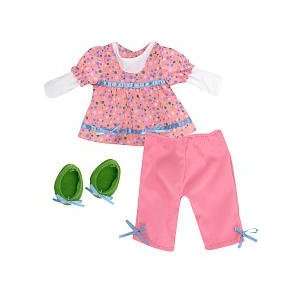   Friends 14 inch Doll Outfit   Pink Shirt with Leggings Toys & Games