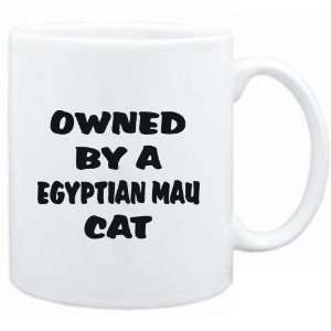    Mug White  OWNED by s Egyptian Mau  Cats