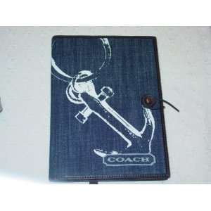  COACH DENIM COLLECTION BOUND WRITING JOURNAL Office 