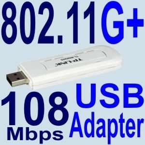   Wireless USB 2.0 Adapter Dongle w/ extension cord, internal antenna