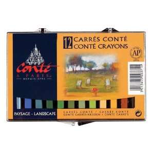  Conte Landscape Crayons, 12 Pack Arts, Crafts & Sewing