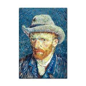  Self Portrait with Felt Hat Vincent van Gogh Fridge Magnet 