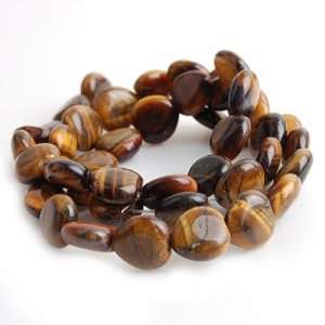  10MM Tiger Eye Heart Gemstone Loose Beads 15.5inch Arts 