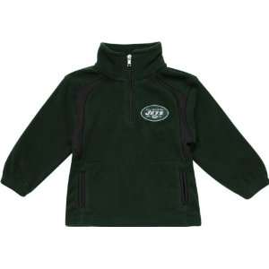  New York Jets Youth Post Game Quarter Zip Fleece Jacket 