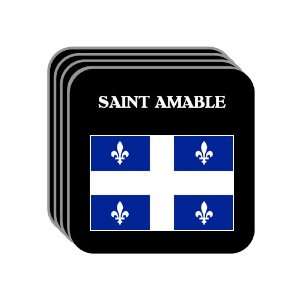  Quebec   SAINT AMABLE Set of 4 Mini Mousepad Coasters 