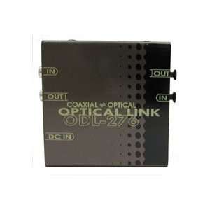  Hosa ODL 276 Coaxial to Fiber Optic Converter Electronics