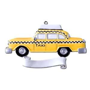 2119 Taxi Club Personalized Christmas Ornament 