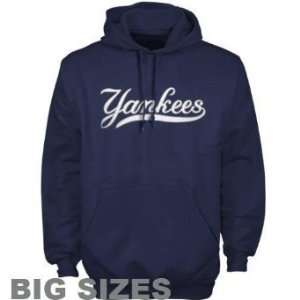 New York Yankees MLB Team Apparel Big And Tall Pullover 