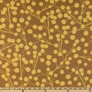  44 Wide Chestnut Hill Chestnut Branches Ochre Fabric By 