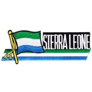  Sierra Leone   Country Flag Patch Patio, Lawn & Garden