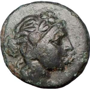 THESSALONICA Macedonia 88BC Ancient Greek Roman Coin Grapes Dionysos 