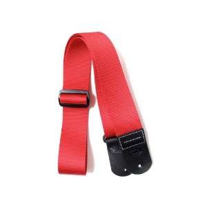  Red Flat Nylon Guitar Strap Musical Instruments