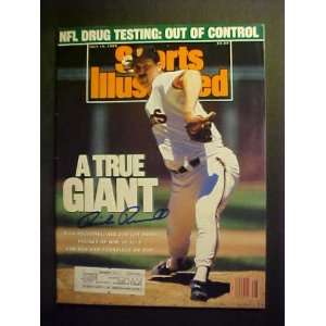 Rick Reuschel San Francisco Giants Autographed July 10, 1989 Sports 